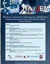 Western Journal of Emergency Medicine雜志封面
